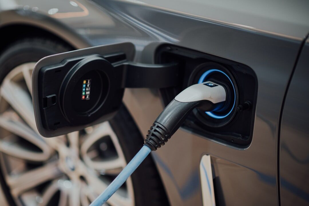 electric car charging station