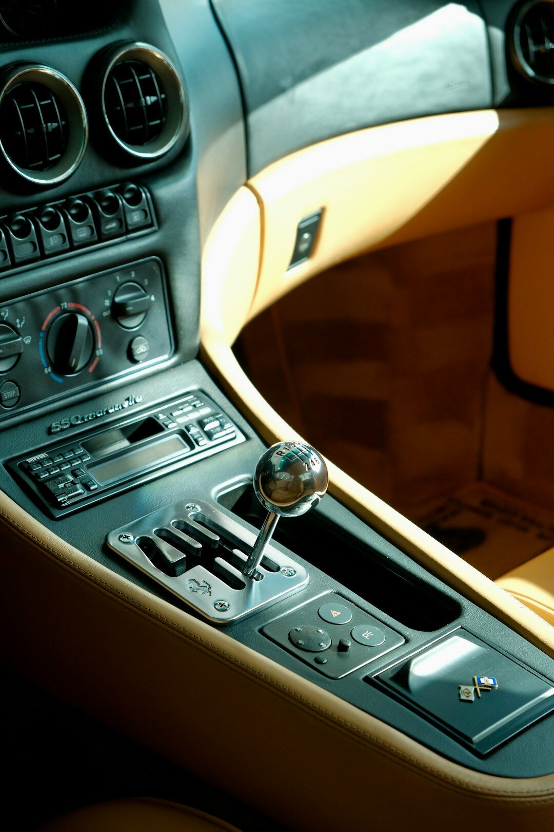 luxury car interior